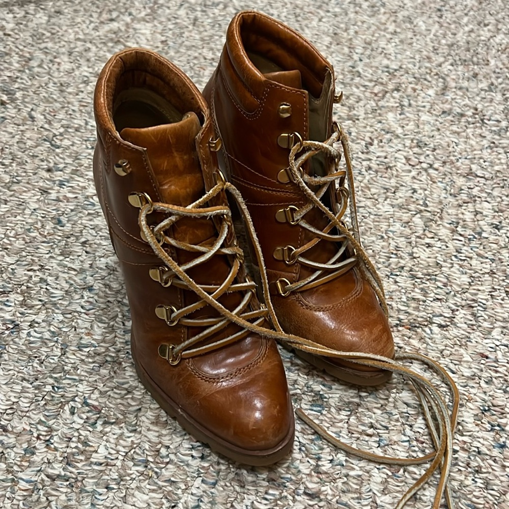 Michael Kors Heeled Work Boots